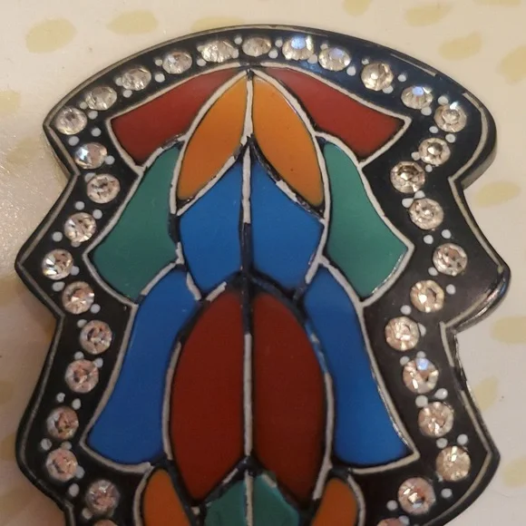 Art Deco Celluloid Pin antique vintage - Picture 2 of 4